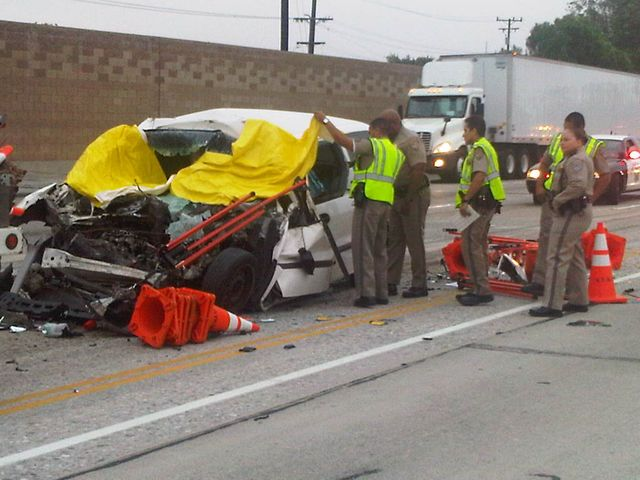 Freeway collision Pic2