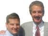 Ari Friedman with Los Angeles City Attorney Mike Feuer